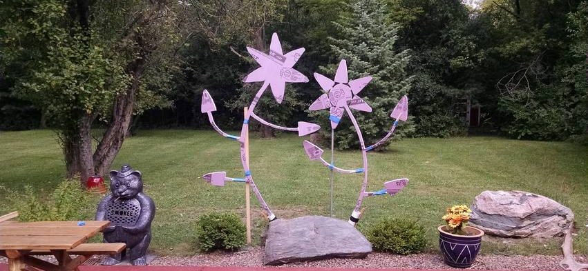 epoxy sunflowers - foam mockup