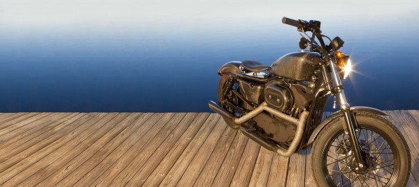 Harley Davidson in carbon fiber