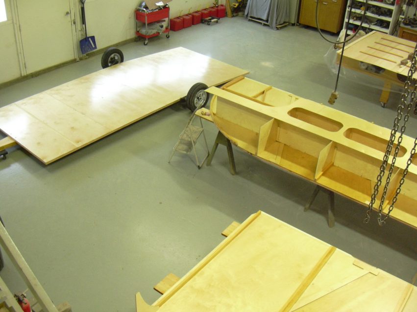 ½” Baltic Birch Plywood racecar trailer floor