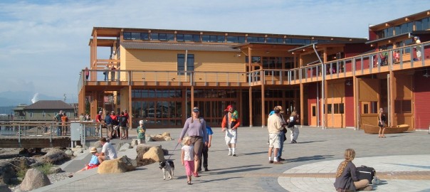 The Wooden Boat Festival is held in part at the Northwest School of Wooden Boat Building