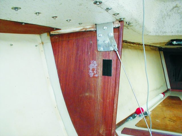 sailboat bulkhead replacement