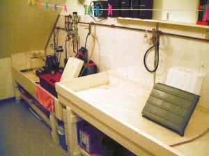 The second darkroom sink