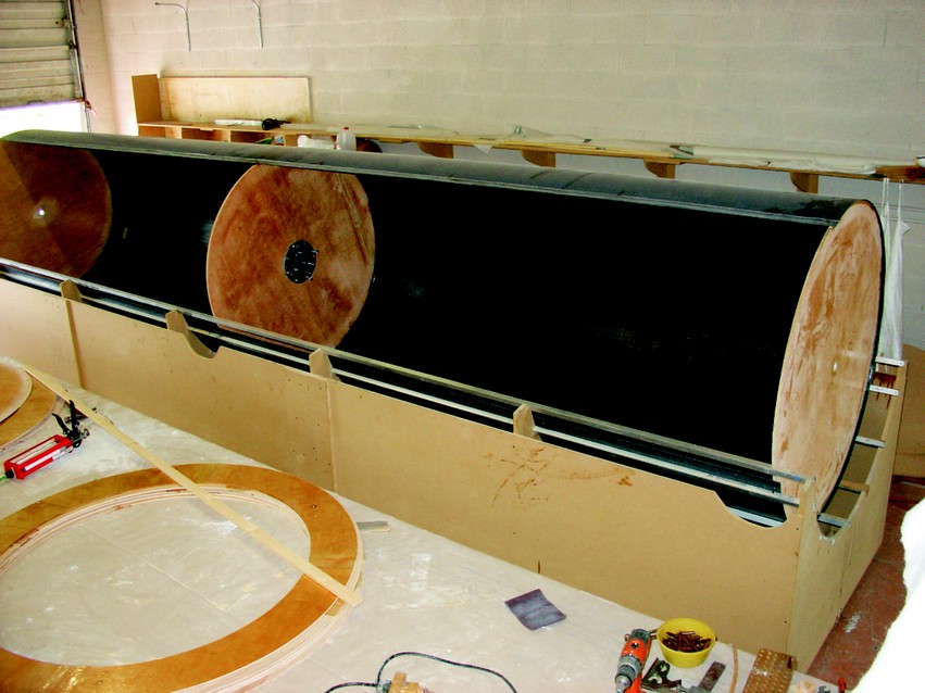 All three bulkheads installed and a third panel added.