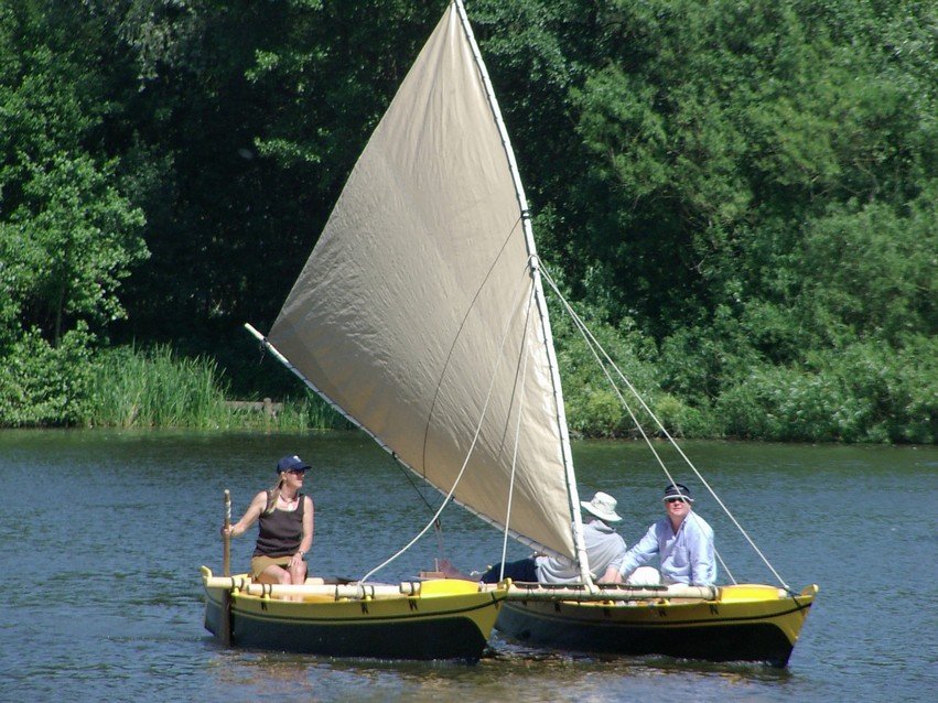 Tahiti Wayfarer is another James Wharram-designed Polynesian-style catamaran.