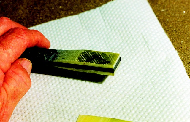 Laminates made for the test had fibers oriented in one direction.