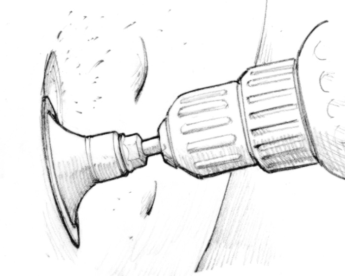 open the blisters