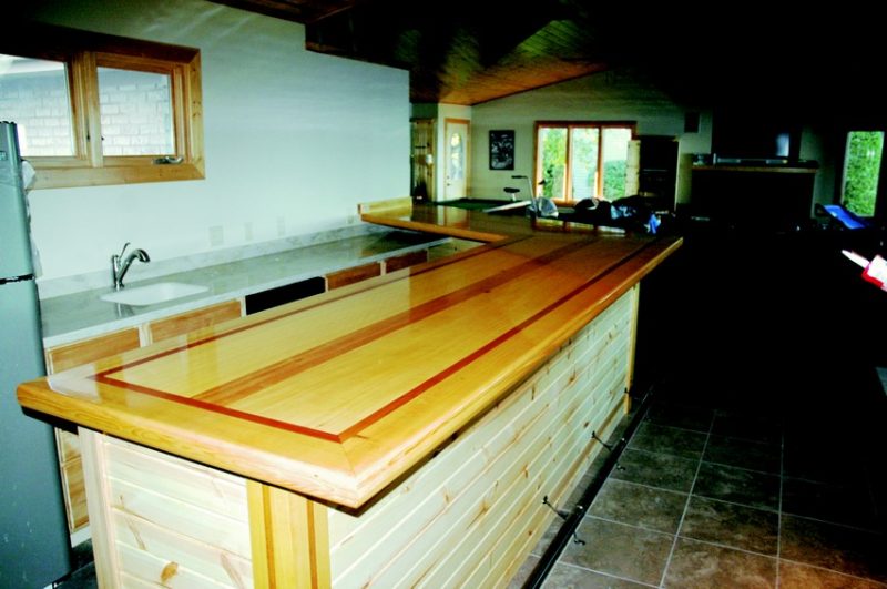Building a Custom Bar Top Epoxyworks