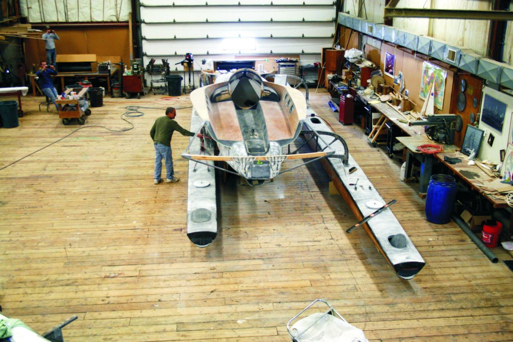 Strings was the most complicated boat Jan ever built
