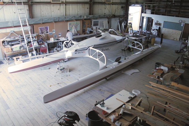 STRINGS is a little bit like Nathanael Herreshoff’s <em>Amaryllis</em>—the first catamaran sailboat patented in the US, way back in 1876.