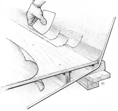 Repairing a Runabout Floor or Pontoon Deck - Epoxyworks