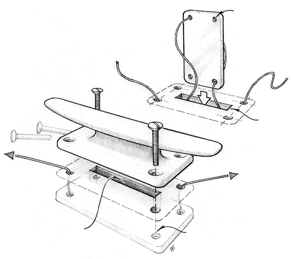 mounting a cleat