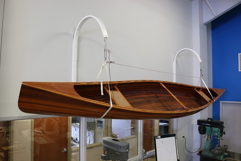 Refinishing a Wood Strip Canoe Epoxyworks