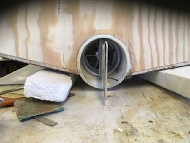 5-blade impeller and rudder