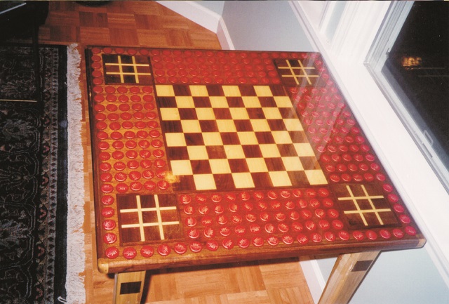 Checkers board