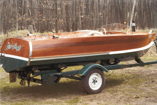 Wooden runabout