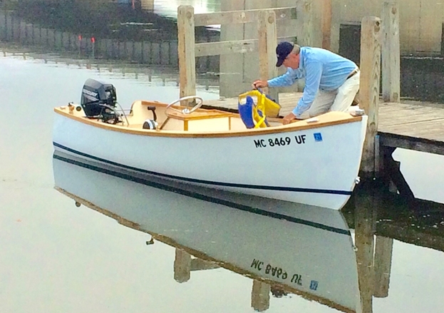 lobster sailboat build