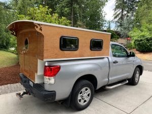 Plywood camper