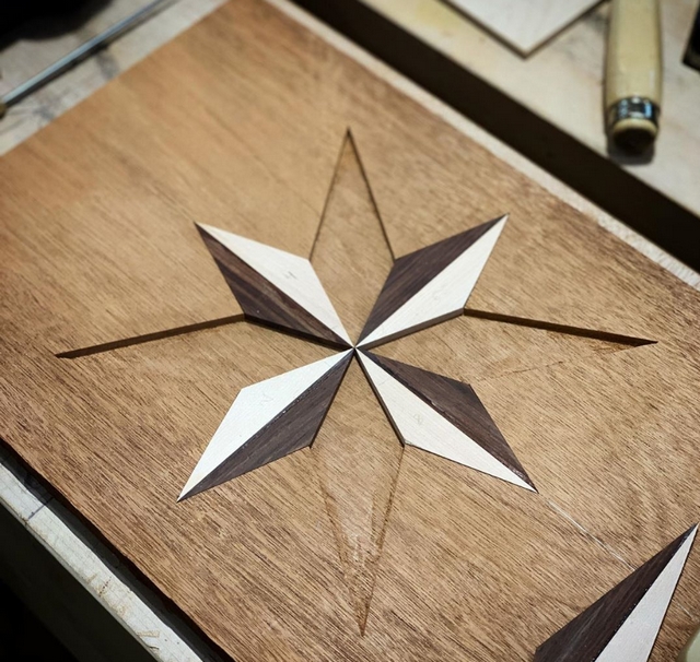Compass Rose Table Top