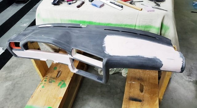 Before carbon skinning, the insulation was faired in with 105/207 thickened with 410 Microlight Filler.