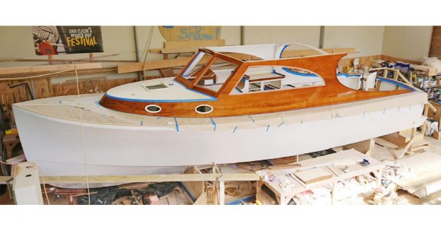 Stormy Weather, an East Coast 32 designed by Dovell Naval Architects and built by Denman Marine.