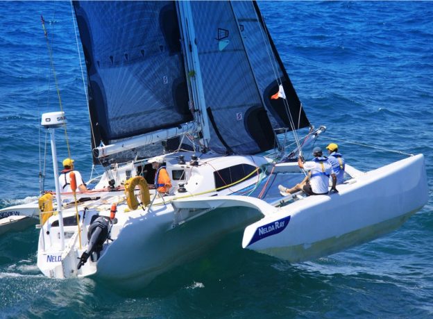 Nelda Ray under sail