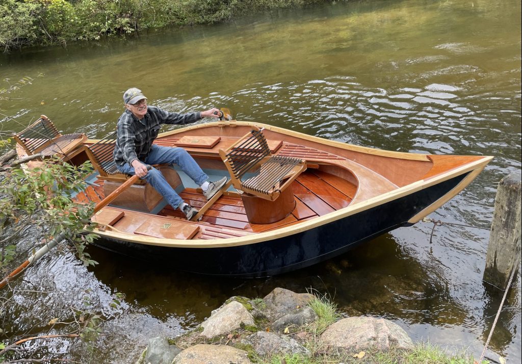Jacques Coon's custom drift boat build.