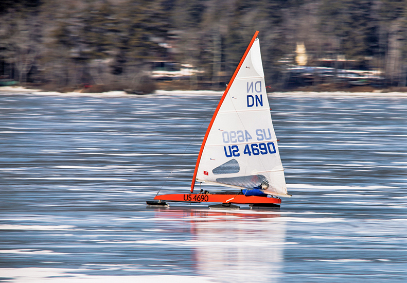 "DN Iceboat Building" by David Fortier - Epoxyworks 57