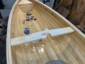 Reader project — Wooden canoe build by Otto Glass. Featured in Epoxyworks 61.
