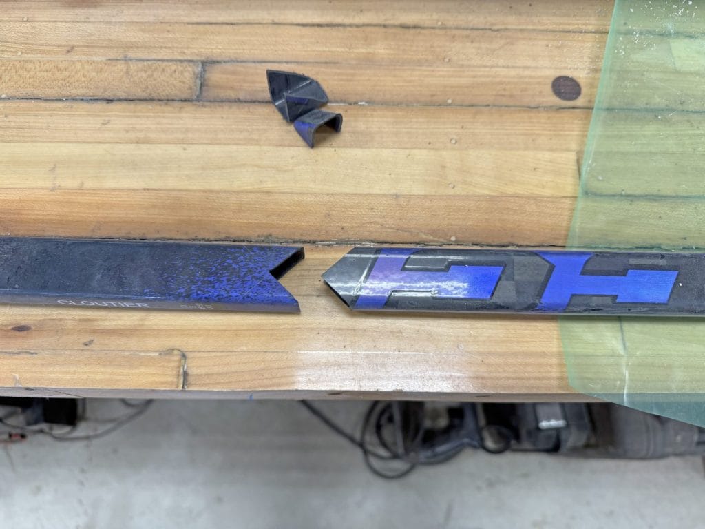 Broken Hockey Stick Repair - Grant Hilger, Epoxyworks #62 - Spring 2026 Issue.