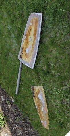 Rudder Repair -Amy Lahr, Epoxyworks #62 - Spring 2026 Issue.