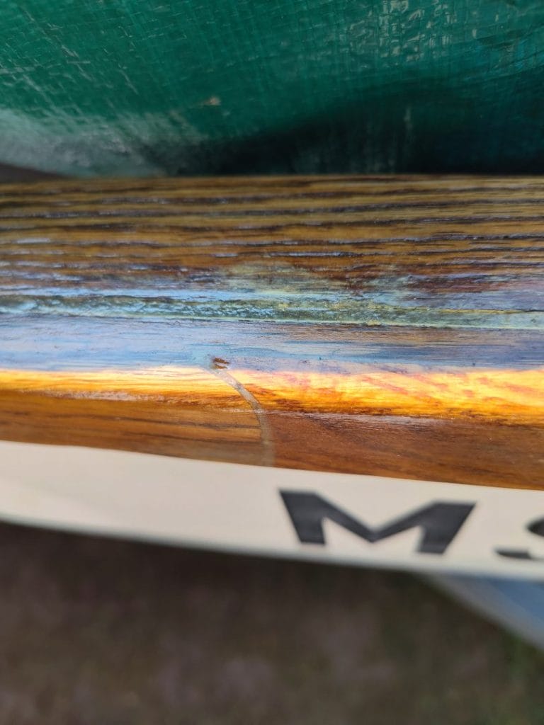 Mud Guppy Gunnel Repair - Epoxyworks #62, Spring 2026 Issue.