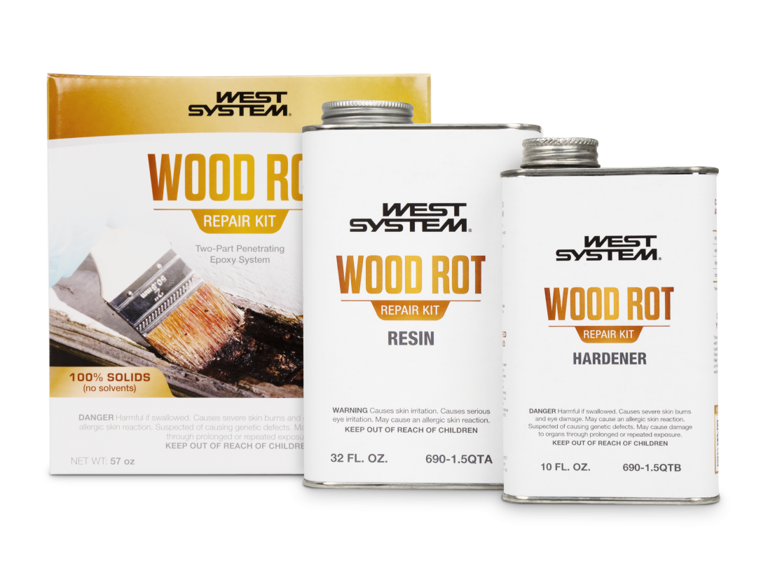 New WEST SYSTEM Wood Rot Repair Kit
