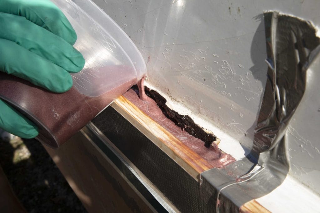 Boat Repair Projects with Wood Rot Repair Epoxy - Epoxyworks #62, Spring 2026 Issue.